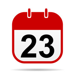 23 calendar icon 