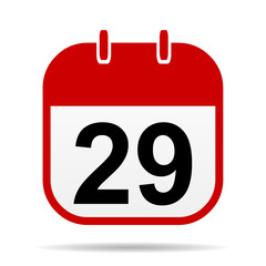 29 calendar icon 