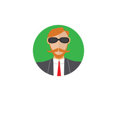 Business Man Vector Character