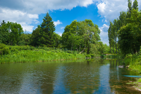 Park von Gut Brodau bei Schashagen