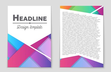 Abstract vector layout background set. For art template design, list, front page, mockup brochure theme style, banner, idea, cover, booklet, print, flyer, book, blank, card, ad, sign, sheet,, a4.