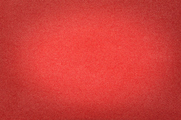 Red velvet paper close up