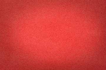 Fototapeta premium Red velvet paper close up