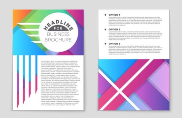 Abstract vector layout background set. For art template design, list, front page, mockup brochure theme style, banner, idea, cover, booklet, print, flyer, book, blank, card, ad, sign, sheet,, a4.