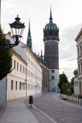 Obraz premium Schlosskirchenstraße
