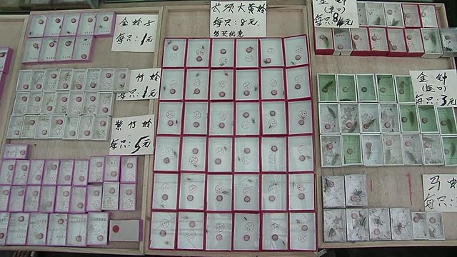 Street market in wan-shang. Shanghai