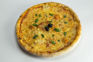 Pizza in a plate