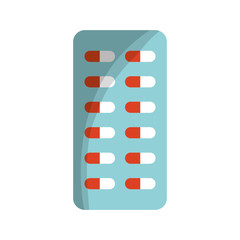 medicine tab isolated icon vector illustration design