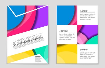 Abstract vector layout background set. For art template design, list, front page, mockup brochure theme style, banner, idea, cover, booklet, print, flyer, book, blank, card, ad, sign, sheet,, a4.