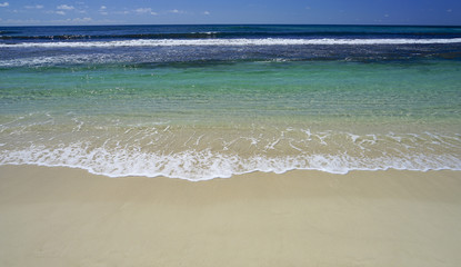 plage déserte 