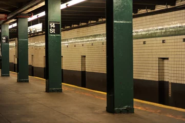 Selbstklebende Fototapeten New York subway. © madeinitaly4k
