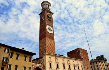Torre dei Lamberti - das höchste Gebäude Veronas