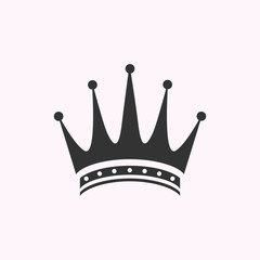 Vector Illustration of a Crown Icon