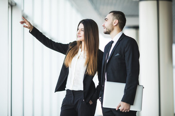 Businesspeople Planning New Office