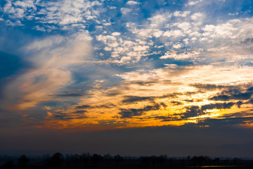 Beautiful sunset