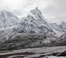 The peaks of the himalayas - Periche, Nepal