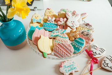 Easter Gingerbread Cookies
