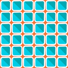 Seamless vector pattern. Abstract pattern of rounded squares for backgrounds.