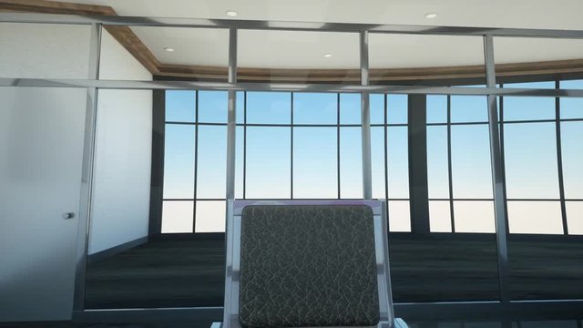 inside the office render 3D