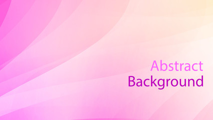 Pink and white color background abstract art vector 
