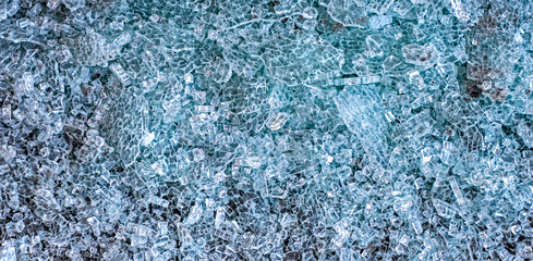 Broken glass