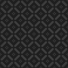 Geometric repeating pattern. Seamless abstract modern texture for wallpapers and backgrounds. Black and white pattern