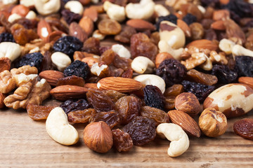 nuts mix exotic fruits