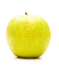 Apple On White