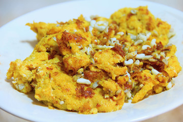 delicious omlet food thai