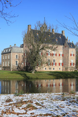 Fototapeta premium Historic Castle Rechteren in the Province Overijssel, The Netherlands, built 16th century