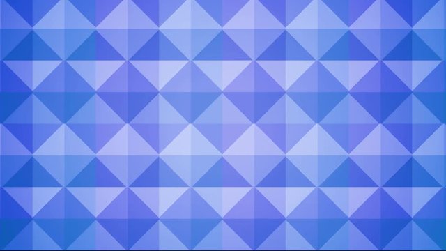Looping Blue Hipster diamond background