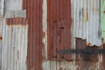 Rust galvanized sheets