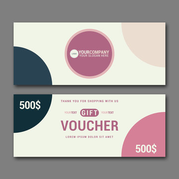 Gift Voucher Template.