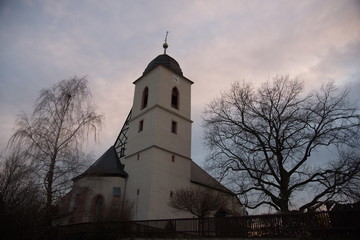 Fototapeta na wymiar Kirche Zschernitzsch