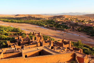 Kasbah Ait Ben Haddou in the Atlas mountains of Morocco