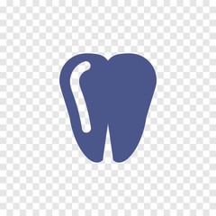 tooth icon vector