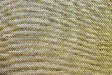 Sackcloth in Green Detail