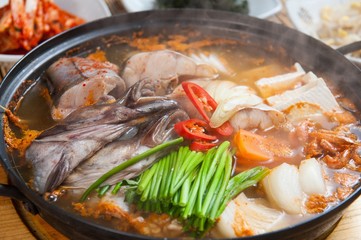 saengtae tang.  Pollack Soup.