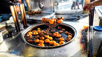 Turkish Street Dessert Lokma