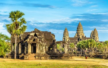 Ancient Library at Angkor Wat, Cambodia