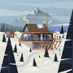 Mountain cabin