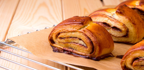 Fresh and Fragrant Cinnamon Buns.