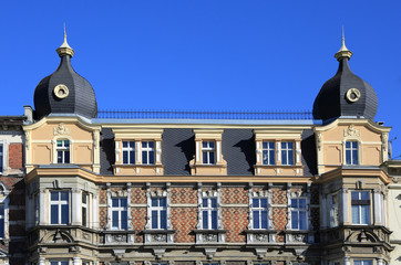 Obraz premium Zabytkowa kamienica w Opolu.