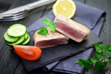 Thunfischsteak 