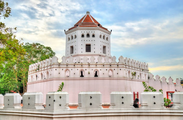 Phra Sumen Fort in Bangkok, Thailand