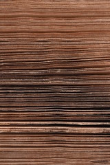 Edges of old open book abstrack background