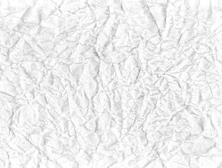 Black and white background: strokes of a graphite pencil on crumpled paper .