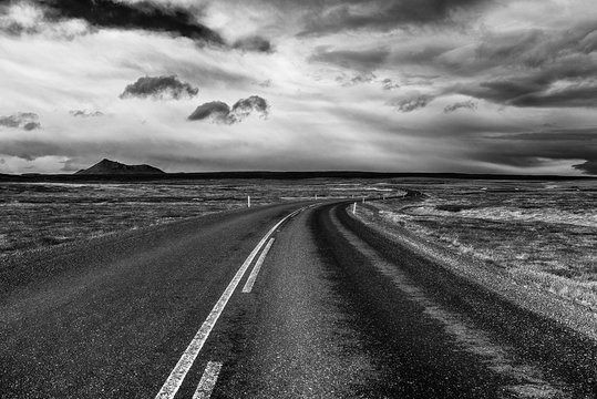 Ring road (nember 1) of Iceland © anderm