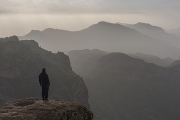 Obraz premium Gran Canaria, Roque Nublo