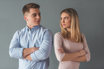 Beautiful young couple